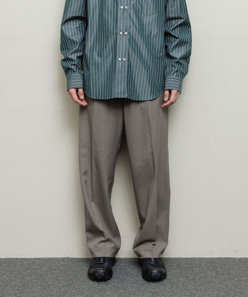 BAL Х BAL / FARAH FAUX WOOL WIDE TAPERED EASY