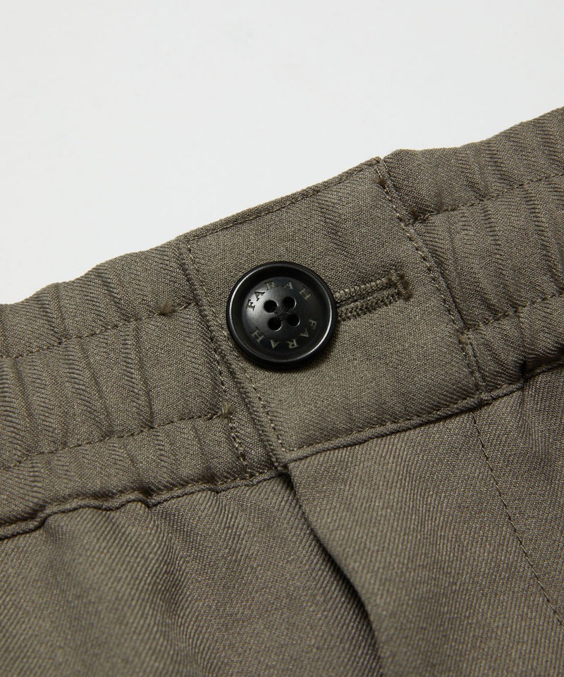 BAL Х BAL / FARAH FAUX WOOL WIDE TAPERED EASY