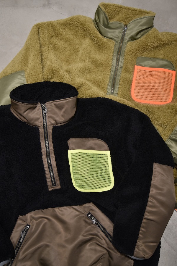 NATURAL KILLER �ʥ����륭�顼 Half Zip Fleece Pull Over