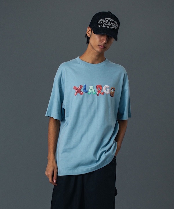 XLARGE �������ȥ�顼�� LETTERS S/S TEE