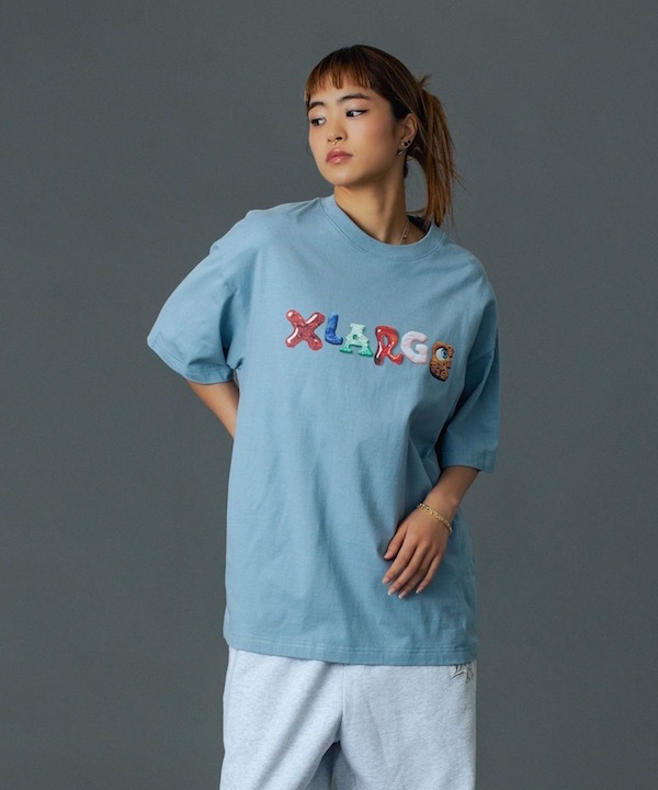 XLARGE �������ȥ�顼�� LETTERS S/S TEE