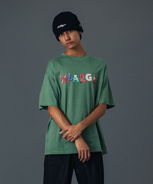 XLARGE �������ȥ�顼�� LETTERS S/S TEE