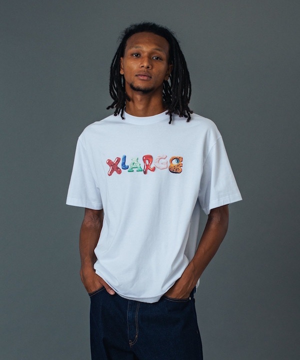 XLARGE �������ȥ�顼�� LETTERS S/S TEE