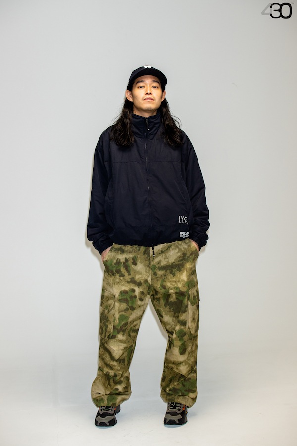 430 fourthirty �ե��������ƥ� CAMO ESLOT CARGO PANTS