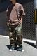 430 fourthirty �ե��������ƥ� CAMO ESLOT CARGO PANTS