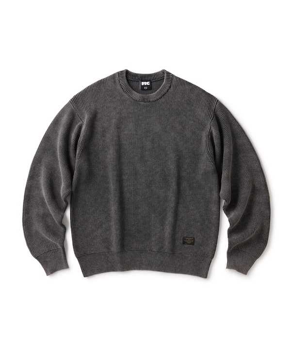 FTC ���եƥ������� BLEACH RIB KNIT SWEATER
