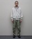 BAL Х BAL / RUSSELL DISTRESSED ATHLETIC HEAVY COTTON HALF ZIP