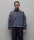 BAL Х BAL / RUSSELL DISTRESSED ATHLETIC HEAVY COTTON HALF ZIP