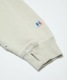 BAL Х BAL / RUSSELL DISTRESSED ATHLETIC HEAVY COTTON HALF ZIP