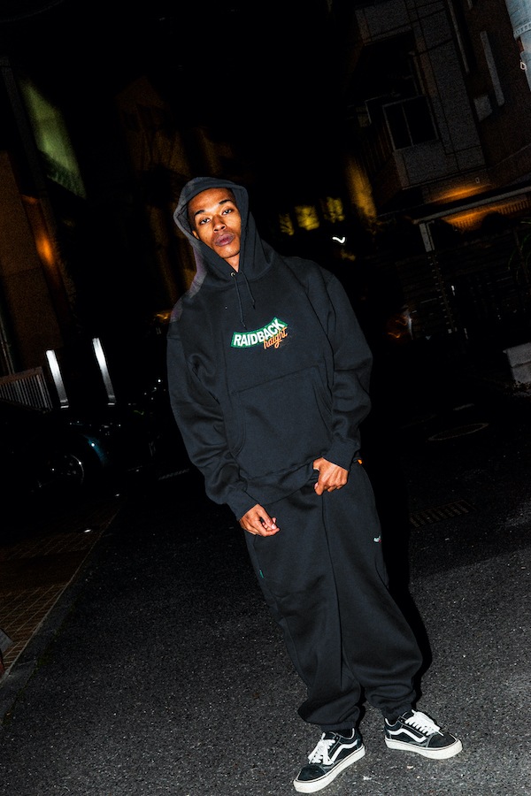 HAIGHT �إ��� RAIDBACK ARCH LOGO SWEAT PANTS