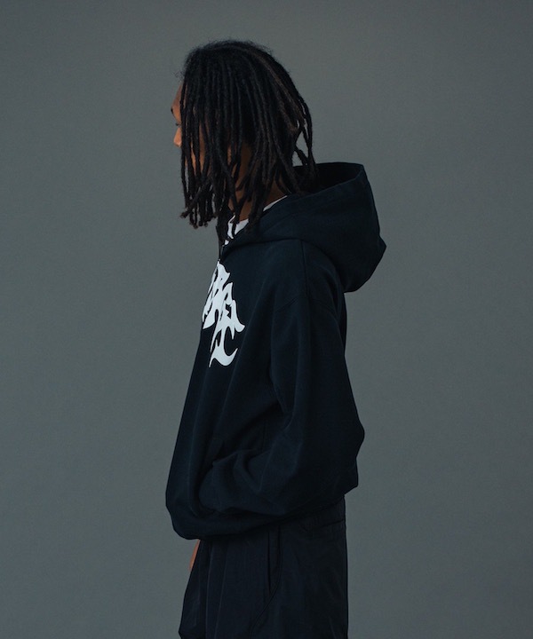 XLARGE �������ȥ�顼�� DISTORTED LOGO ZIP UP HOODED SWEATSHIRT