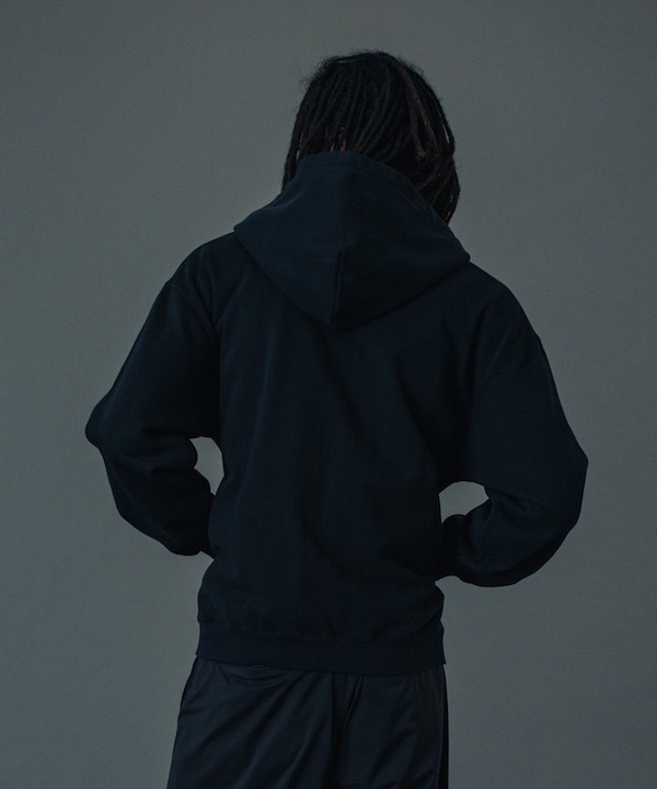 XLARGE �������ȥ�顼�� DISTORTED LOGO ZIP UP HOODED SWEATSHIRT