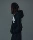 XLARGE �������ȥ�顼�� DISTORTED LOGO ZIP UP HOODED SWEATSHIRT