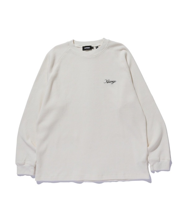 XLARGE �������ȥ�顼�� THERMAL L/S TEE