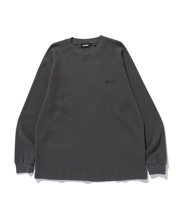 XLARGE �������ȥ�顼�� THERMAL L/S TEE