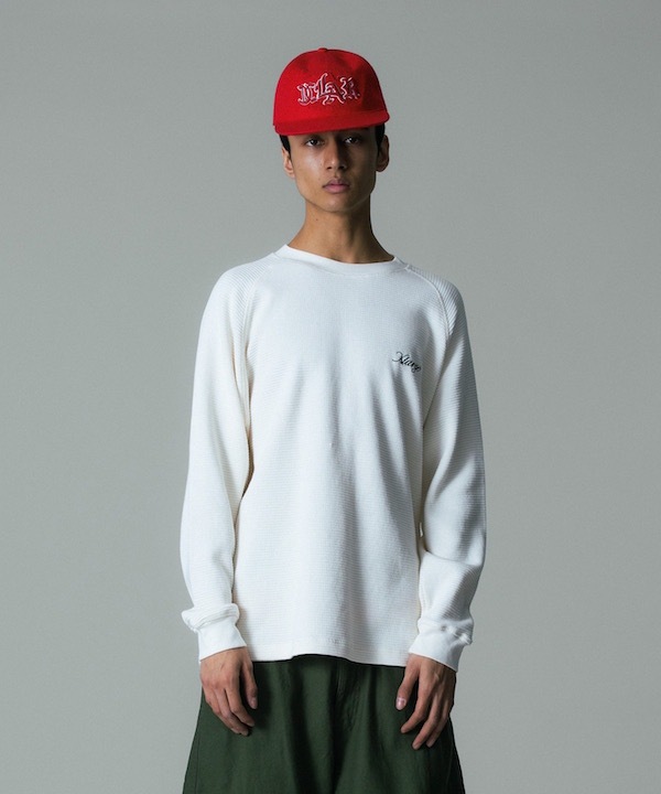 XLARGE �������ȥ�顼�� THERMAL L/S TEE