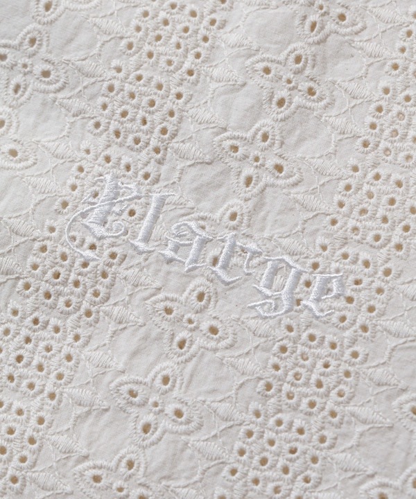 XLARGE �������ȥ�顼�� S/S LACE SHIRT
