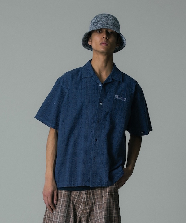 XLARGE �������ȥ�顼�� S/S LACE SHIRT