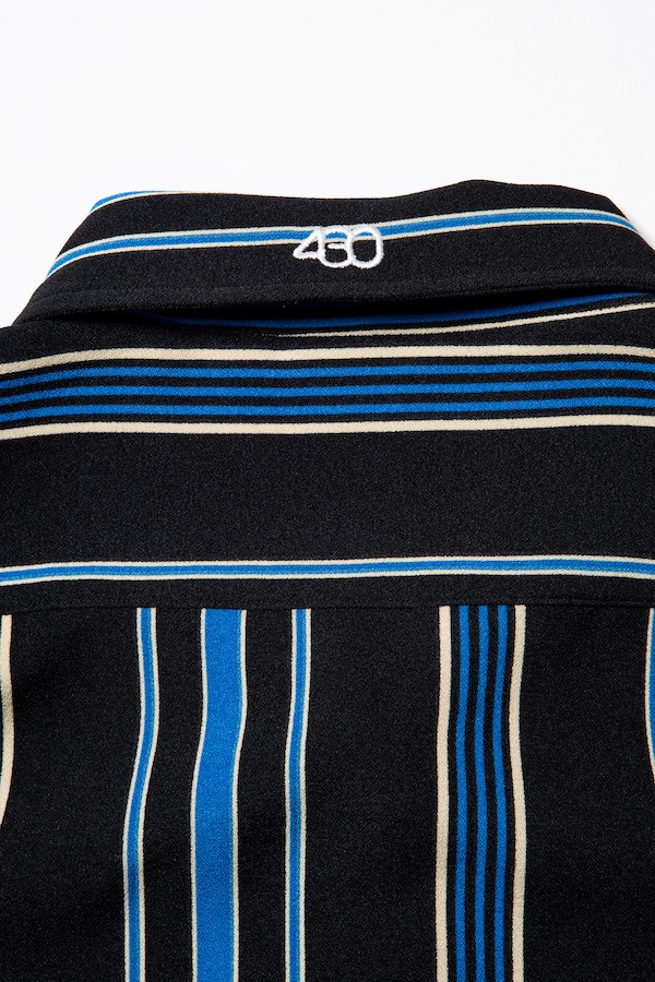 430 fourthirty �ե��������ƥ� S/S DRP STRIPE SHIRT