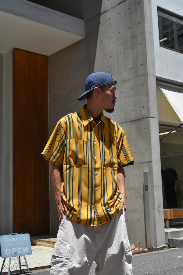 430 fourthirty �ե��������ƥ� S/S DRP STRIPE SHIRT