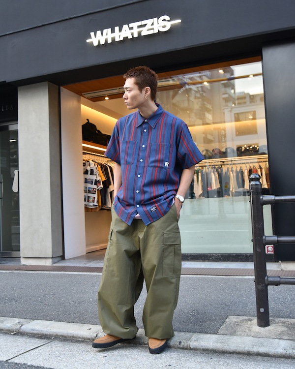 430 fourthirty �ե��������ƥ� S/S DRP STRIPE SHIRT