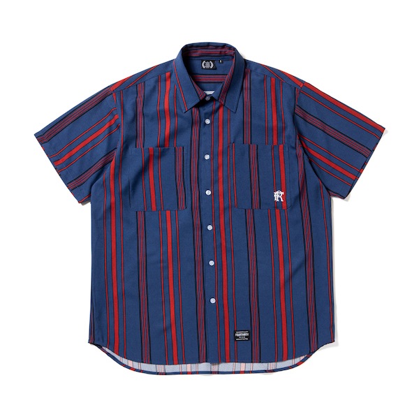 430 fourthirty �ե��������ƥ� S/S DRP STRIPE SHIRT