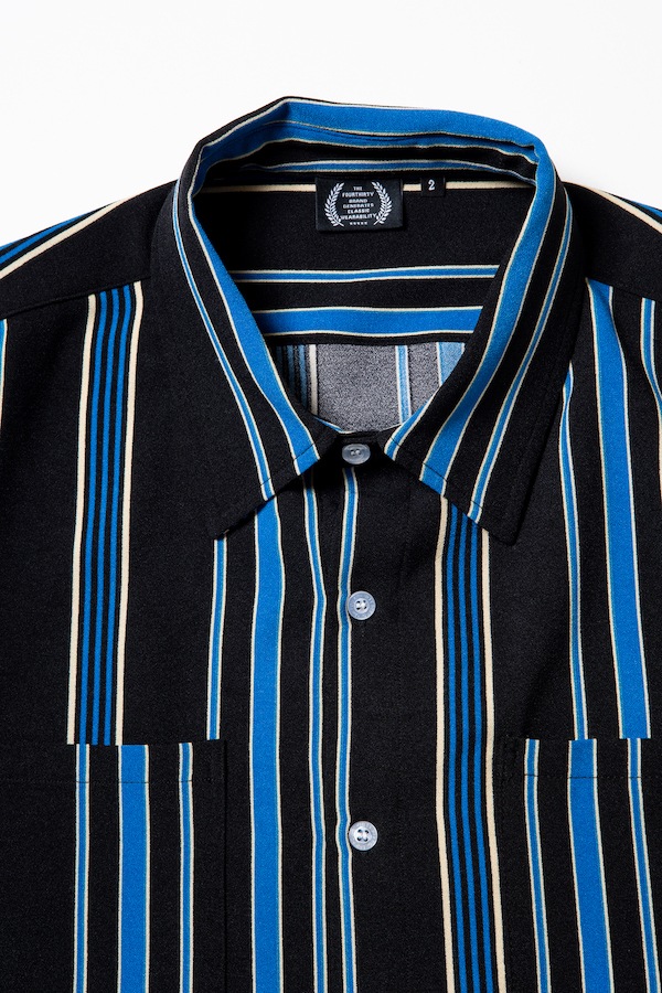 430 fourthirty �ե��������ƥ� S/S DRP STRIPE SHIRT