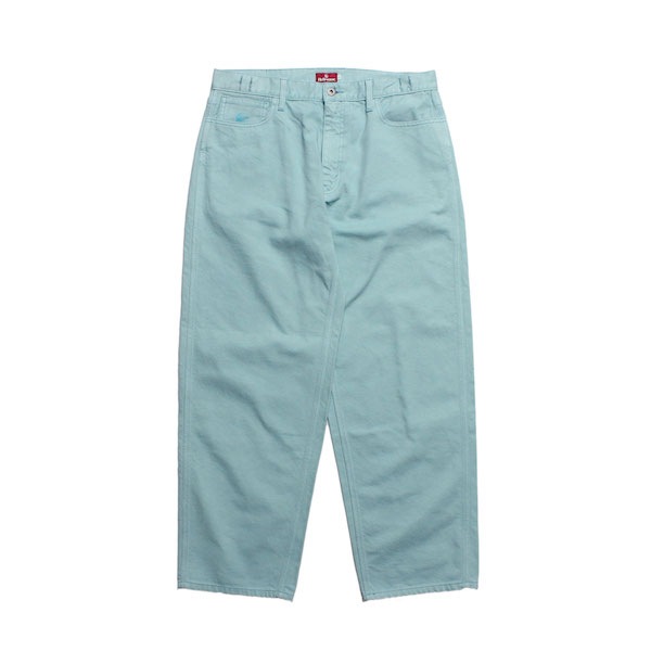 Hellrazor �إ�쥤���� BAGGIE OVER DYE DENIM PANTS