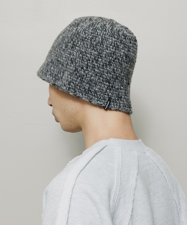 BAL Х MIXED HAND KNIT BUCKET HAT