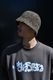 BAL Х MIXED HAND KNIT BUCKET HAT