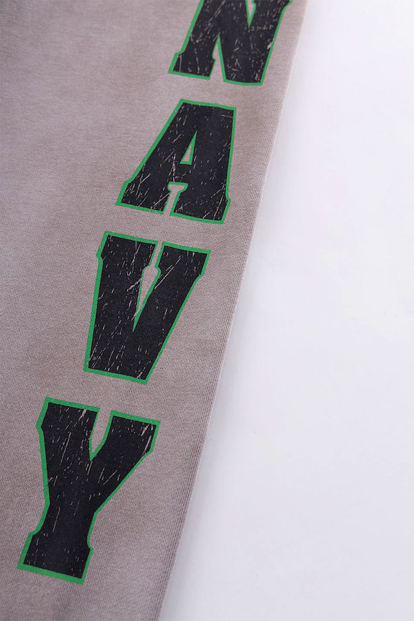 WOKE EDGE �����������å� Faded Navy Sweat Pants