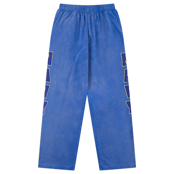 WOKE EDGE �����������å� Faded Navy Sweat Pants