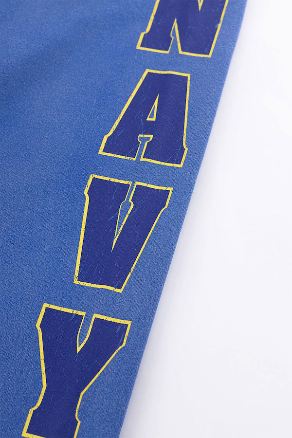WOKE EDGE �����������å� Faded Navy Sweat Pants