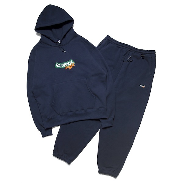 HAIGHT �إ��� RAIDBACK ARCH LOGO HOODIE