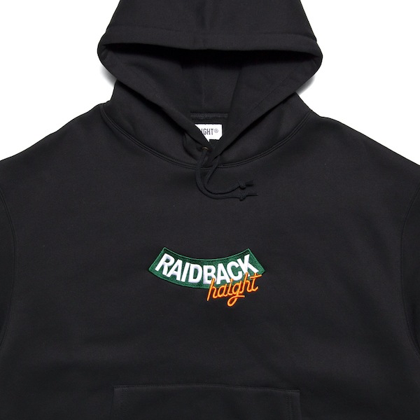 HAIGHT �إ��� RAIDBACK ARCH LOGO HOODIE