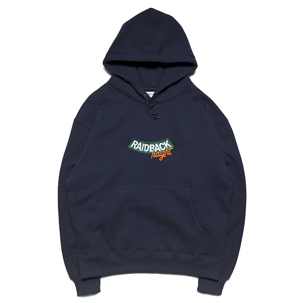 HAIGHT �إ��� RAIDBACK ARCH LOGO HOODIE
