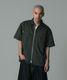 XLARGE �������ȥ�顼�� ZIP UP S/S WORK SHIRT