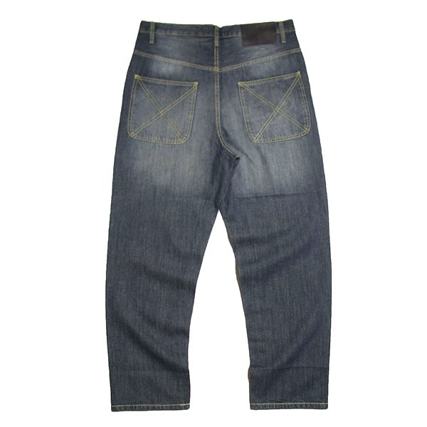 WHATZIS ��åȥ��� LOOSE FIT PAINT DENIM
