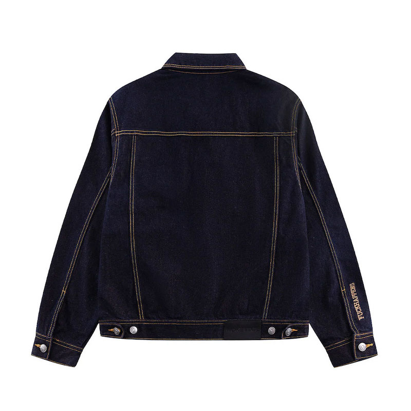 WOKE EDGE �����������å� Candy Weave Denim Jacket