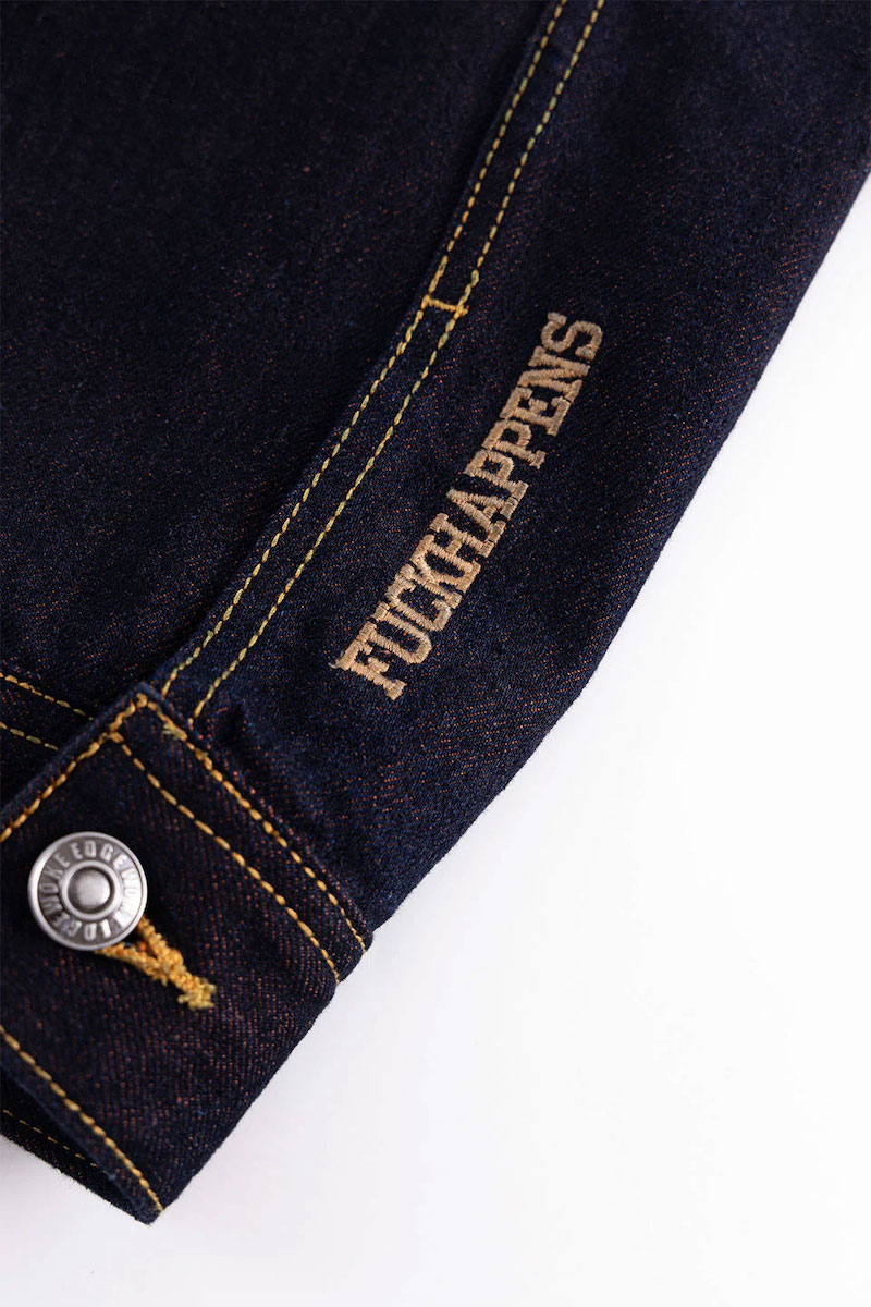 WOKE EDGE �����������å� Candy Weave Denim Jacket