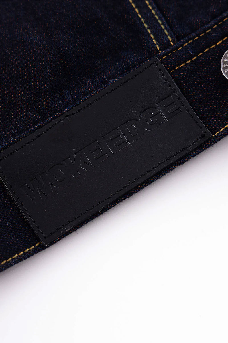 WOKE EDGE �����������å� Candy Weave Denim Jacket
