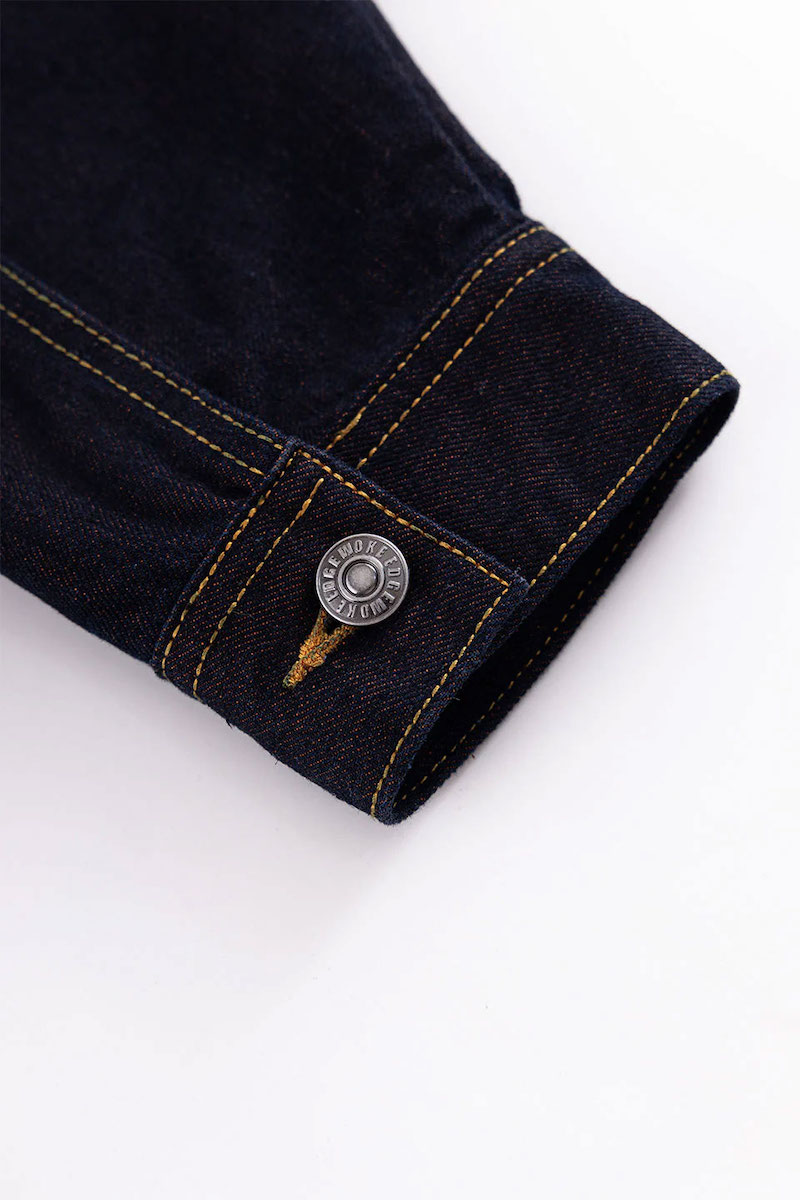 WOKE EDGE �����������å� Candy Weave Denim Jacket
