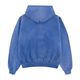 WOKE EDGE �����������å� Faded Embroidery Zip Up Hoodie