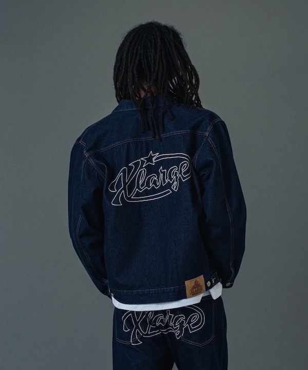 XLARGE �������ȥ�顼�� STAR LOGO DENIM JACKET