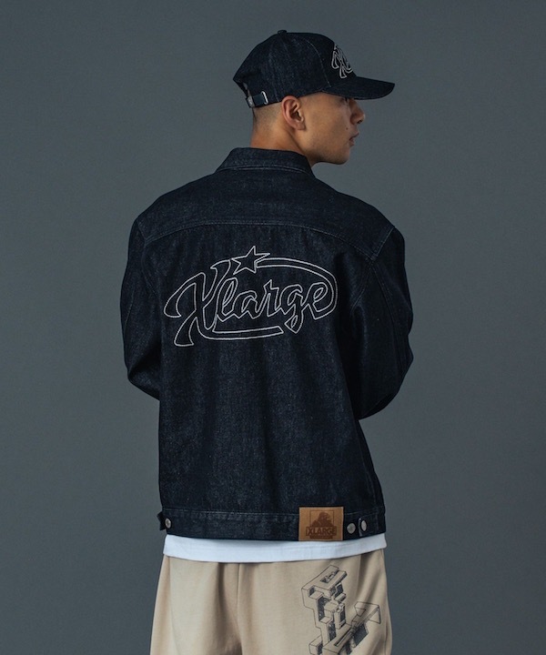XLARGE �������ȥ�顼�� STAR LOGO DENIM JACKET