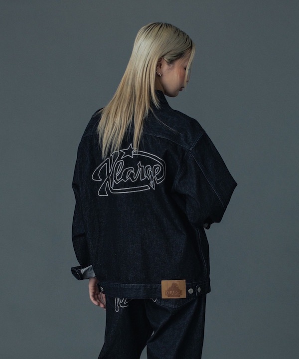 XLARGE �������ȥ�顼�� STAR LOGO DENIM JACKET