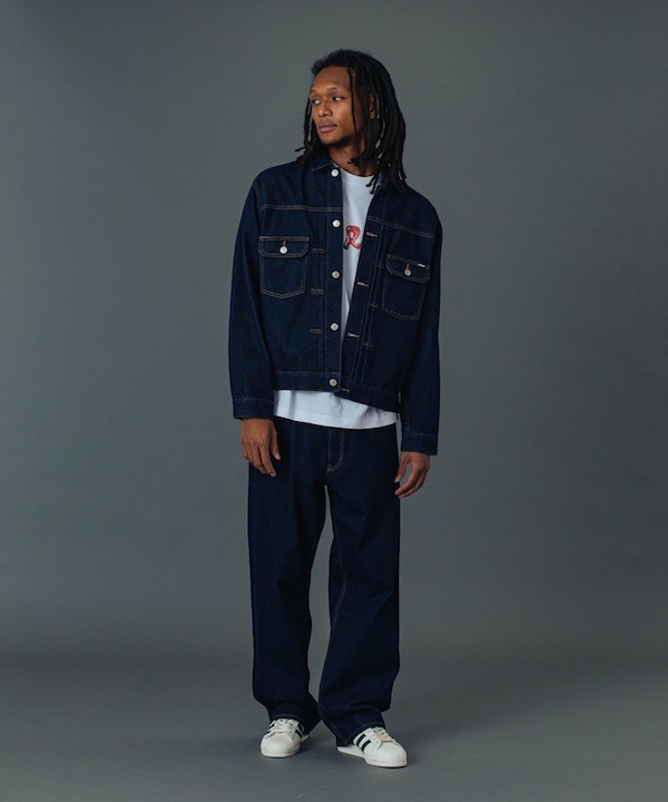 XLARGE �������ȥ�顼�� STAR LOGO DENIM JACKET