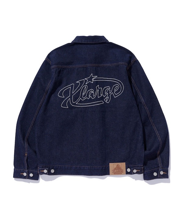 XLARGE �������ȥ�顼�� STAR LOGO DENIM JACKET