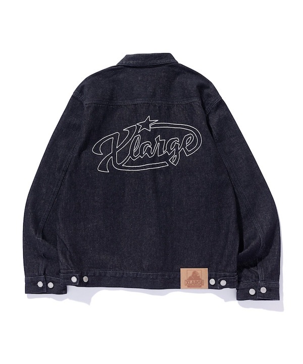 XLARGE �������ȥ�顼�� STAR LOGO DENIM JACKET