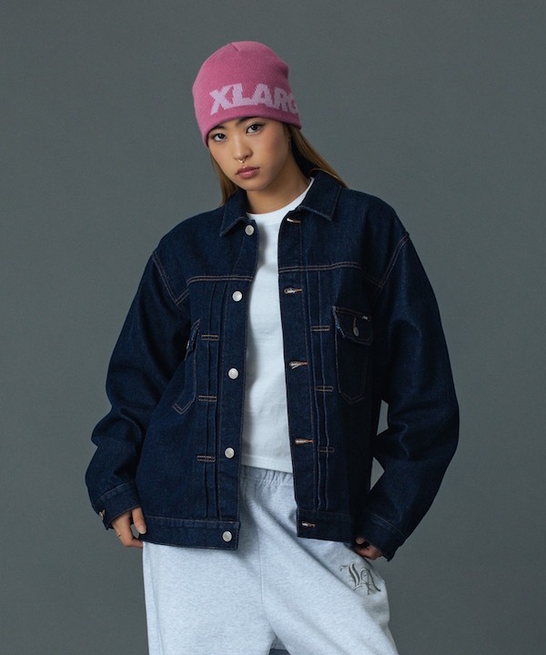 XLARGE �������ȥ�顼�� STAR LOGO DENIM JACKET